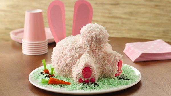 How to Make a Bunny Butt Cake