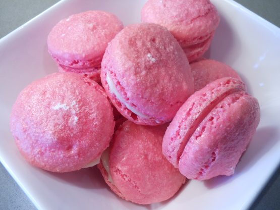 French Pink Macaroons