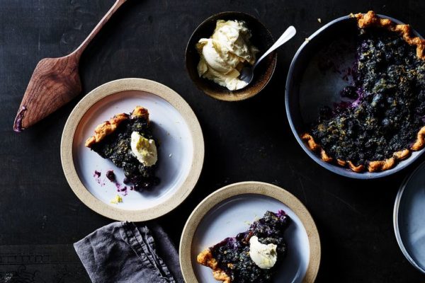 Blueberry Lemon Poppy Seed Pie